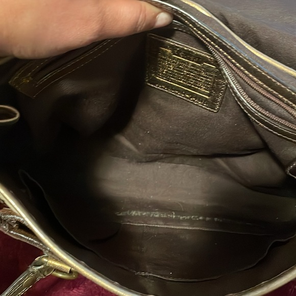 Limited edition Metallic Coach shoulder bag - Picture 6 of 6